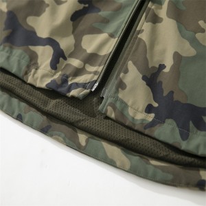 OEM high end camouflage hunting jacket windproof waterproof