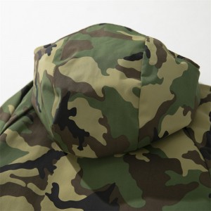 OEM high end  camouflage hunting jacket windproof waterproof tear-resistant