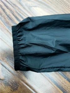 OEM ripstop nylon water-resistant breathable windproof ultra light shell running jackets
