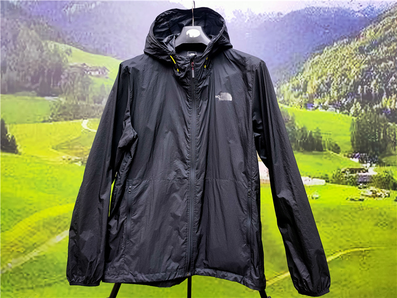 OEM ripstop nylon water-resistant breathable windproof ultra light shell running jackets Featured Image
