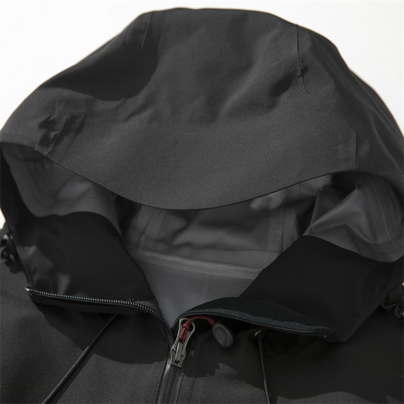Popular Design for womens rain coat - oem high end waterproof windproof men’s rain Jacket hardshell softshell – Xiangyu detail pictures