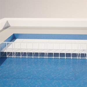 Swimming pool removable cushion