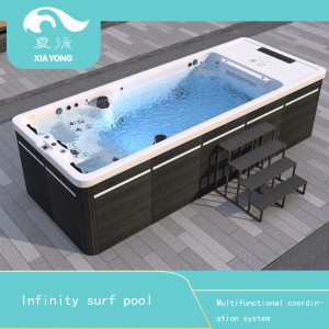 Infinity surf pool