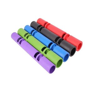 Training Barrel Eco-Friendly Colors TPR/Rubber Free Weight Power Bar Training Fitness Tube
