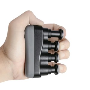 Finger Strengthener 4 Tension Adjustable Hand Grip Exerciser Ergonomic Silicone Trainer for Piano Guitar Finger Training