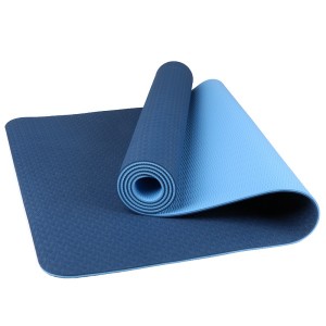 Non Slip Thick TPE Yoga Mat For Gym