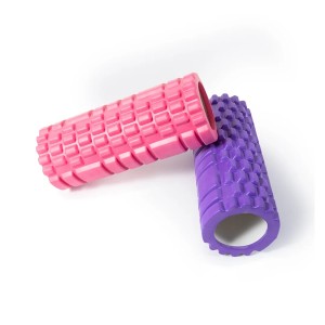 Portable Environmentally Friendly Polymer EVA Cylindrical Foam Body Roller For Pain