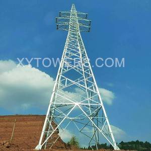 China Cheap Electrical Transmission Towers Manufacturers –  110kVangel steel tower – X.Y. Tower