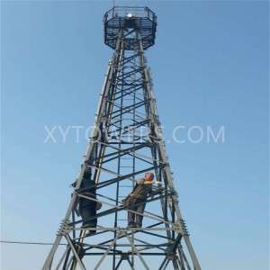 Angle Steel Cellular Mobile Telecom Tower