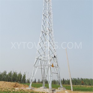 110kV Galvanized Angle Steel Transmission Line Tower