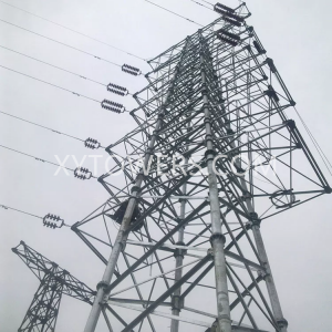 China Supply Steel Pipe Electricity Transmission Line Tower