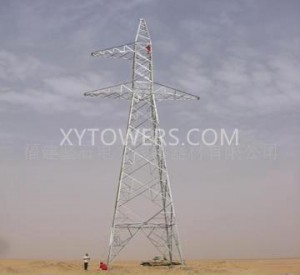 China Cheap Metal Light Pole Factories –  132kV Single Circuit Angle Steel Tower – X.Y. Tower