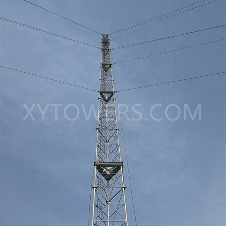 guyed transmission tower