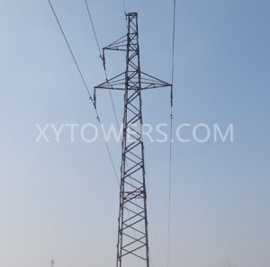 China Cheap Metal Pole Manufacturers –  35kV SC Single Circuit Transmission Line Tower – X.Y. Tower