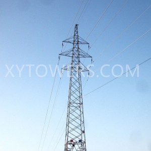 110kV Strain Tower For Electric Transmission