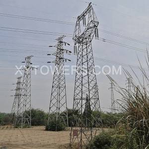 China Cheap Electrical Transmission And Distribution Manufacturers –  220kV ZM-type transmission tower – X.Y. Tower
