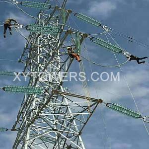 China High Quality Transmission Tower Factory –  500kV power line  tower – X.Y. Tower