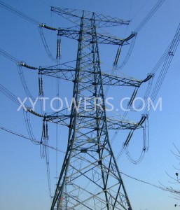China High Quality Ehv Transmission Factory –  Double Circuit Angle Steel Power Transmission Tower – X.Y. Tower
