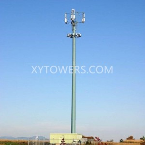 Telecom Tower Telecommunication Tower Electric Power Transmission Galvanized Angle Steel Tower Substation Structure Electrified Railway Steel Structure