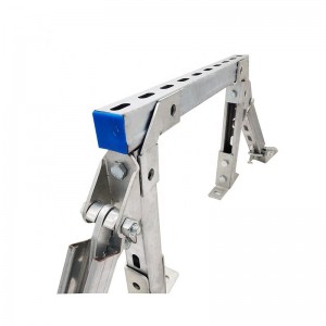 Customized Steel Channel Earthquake Bracket Seismic Support