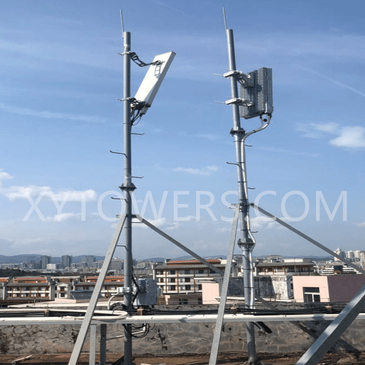 Innovative Rooftop Tower Solutions: Introducing the Shrinking Diameter Pole
