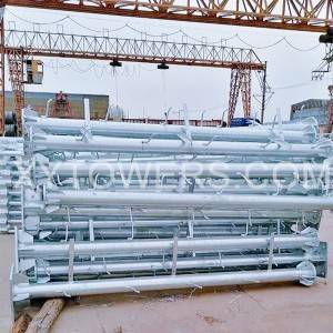 China factory direct monopole steel tube pole tower