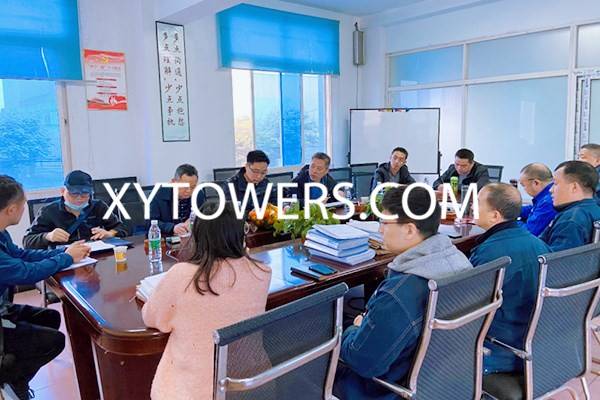 X.Y. TOWERS | Inspection Team of State Gird Visit Factory