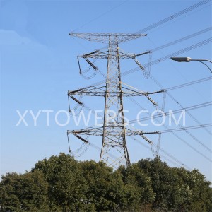 500kV Transmission Line Angle Tower