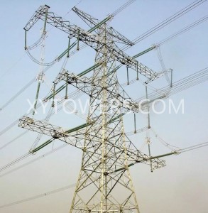 China High Quality Overhead Line Transmission Factory –  500kV Transposition Tower – X.Y. Tower