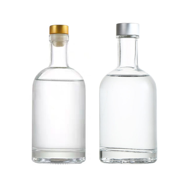 High grade Liquor Wine Bottle Thickened Transparent wine bottle Whisky Vodka bottles Featured Image