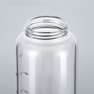 High borosilicate glass oil bottle kitchen leakproof oil pot