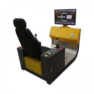 Good quality 3-screen Electric shovel School training Simulator 3 DOF – Portal crane operator personal training simulator – Xingzhi
