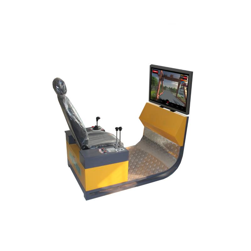 8 Year Exporter 3-screen Backhoe Loader School Training Simulator 3DOF - VR Overhead Bridge Crane Operator Training Simulator – Xingzhi