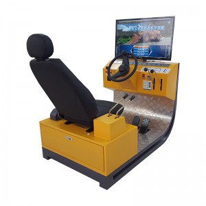 2022 New Style screen Truck Crane School Training Simulator 3DOF - Forklift operator personal training simulator – Xingzhi