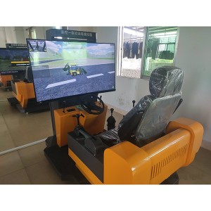 Cheap price 3 screens 3DOF Motor Grader school training simulator - Construction Backhoe Loader Training Simulators Backhoe Simulator – Xingzhi