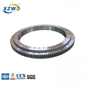 Heavy duty machinery used double row ball slewing ring bearing