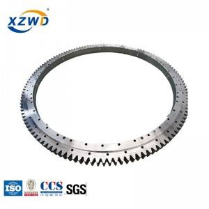 double row ball slewing bearing with different ball diameter 021.40.1400