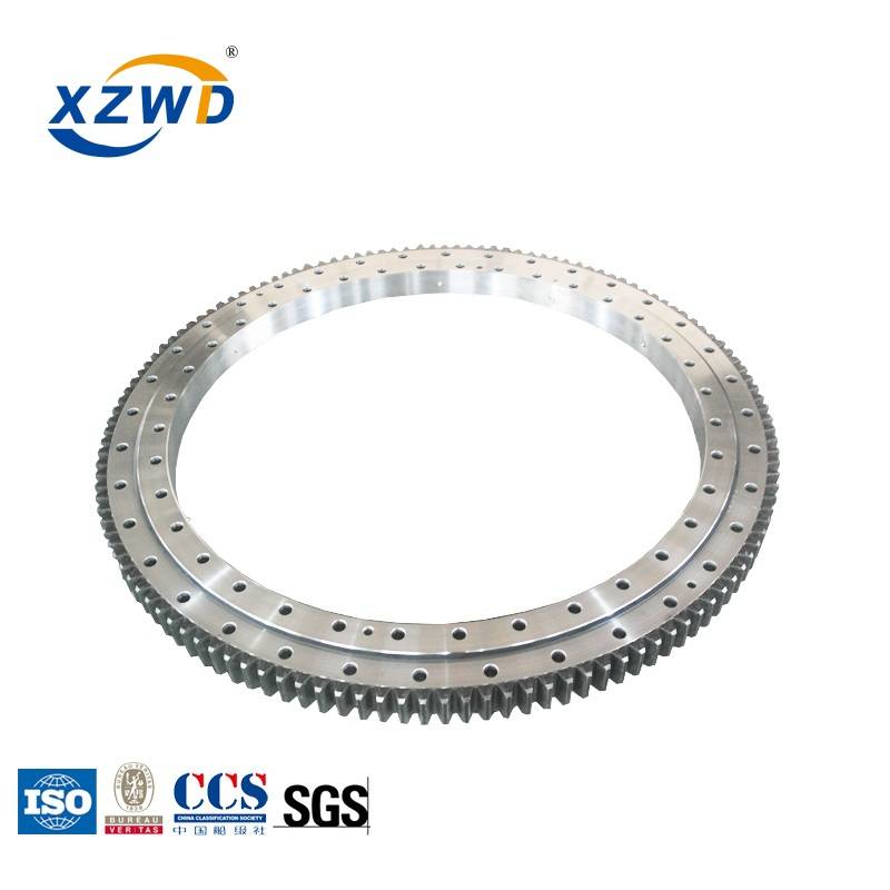 Factory source Double Row Ball Slewing Bearing - XZWD solar power generation single row ball slewing bearing – Wanda