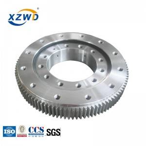 XZWD hot sale best price single row four point slewing ring for rotary equipment