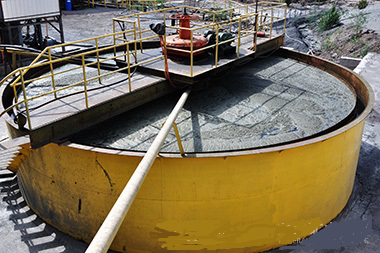 Application of Slewing Bearing on Thickener