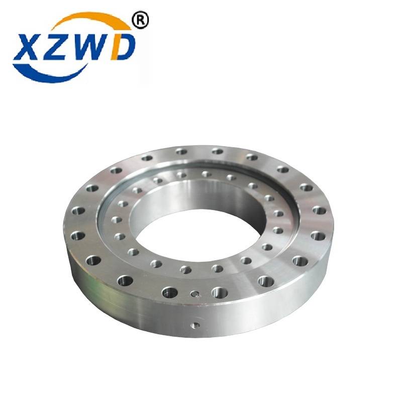 Discount wholesale Swing Bearing - XZWD high precision single row ball slewing ring bearing without gear – Wanda