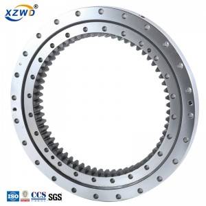 Internal tooth slewing bearing single row ball 4-point contact 013 series