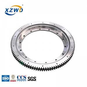 XZWD Hot sale Single Row Ball Slewing Bearing with External Gear