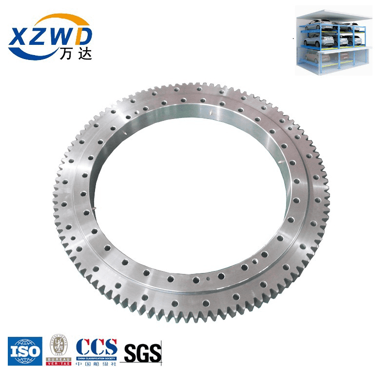 Car parking system used slewing bearing