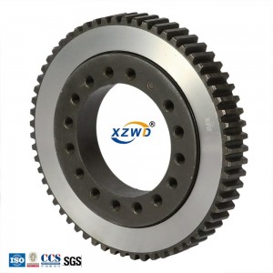 XZWD Slewing bearing factory high quality teeth quenched turntable bearing