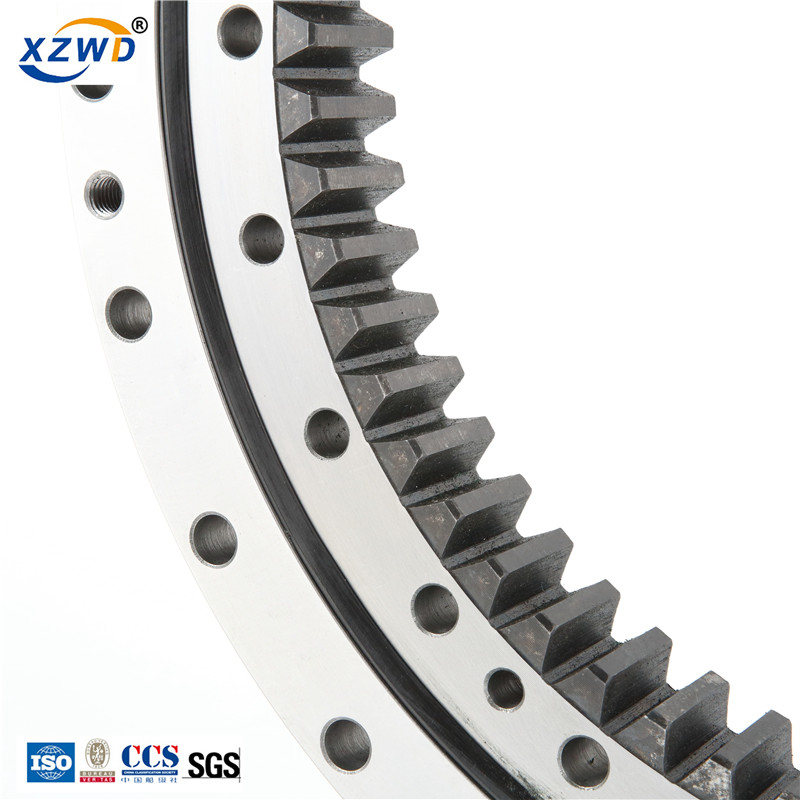One of Hottest for China Slewing Bearing Manufacturer - XZWD Slewing bearing factory high quality teeth quenched turntable bearing – Wanda