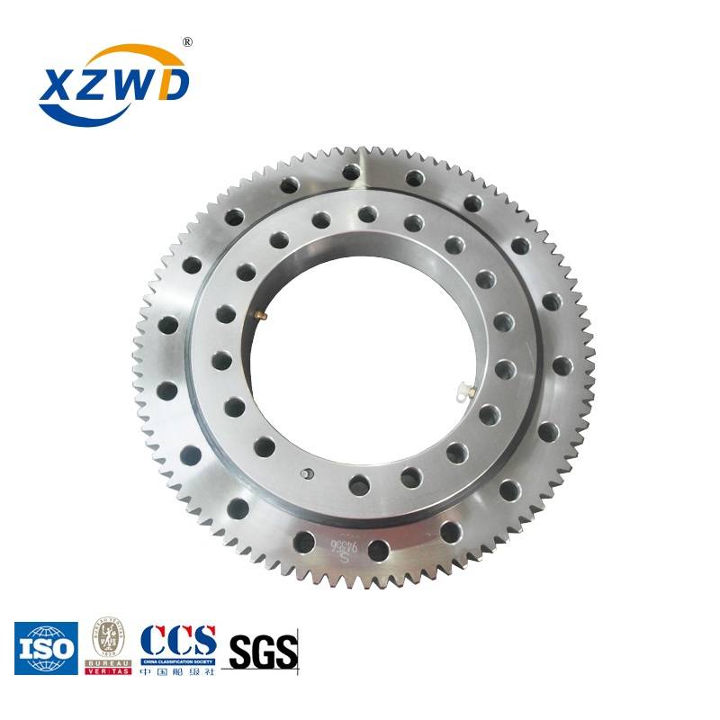 factory Outlets for Turnable Slewing Ring - xzwd OEM best price turntable ball bearing for crane – Wanda
