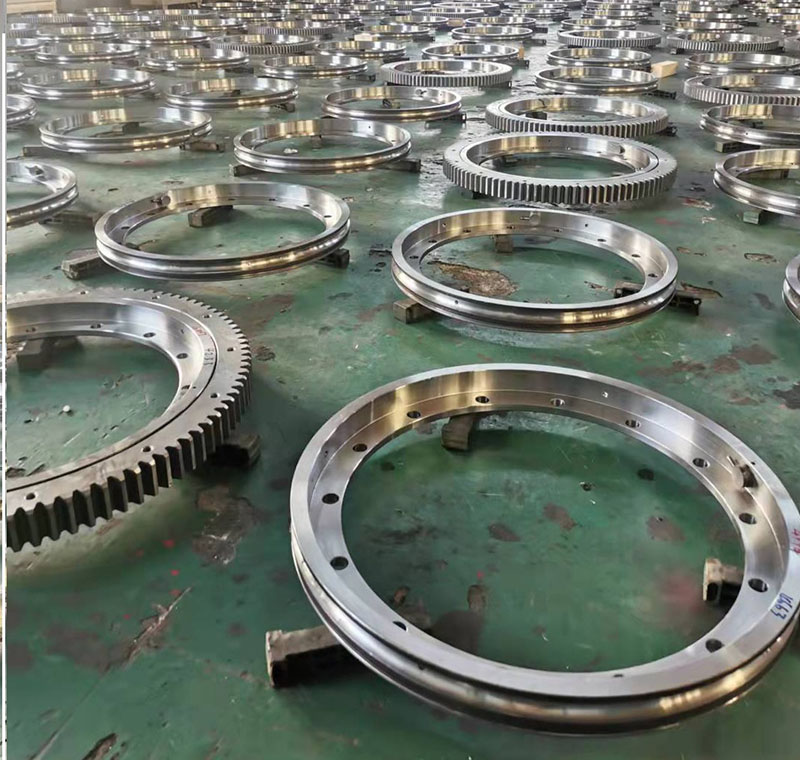 Environmental protection equipment use Light type slewing bearings