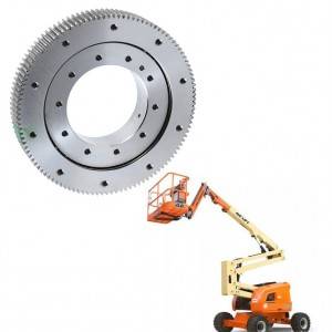 Slewing bearing for lamp maintenance aerial work vehicles