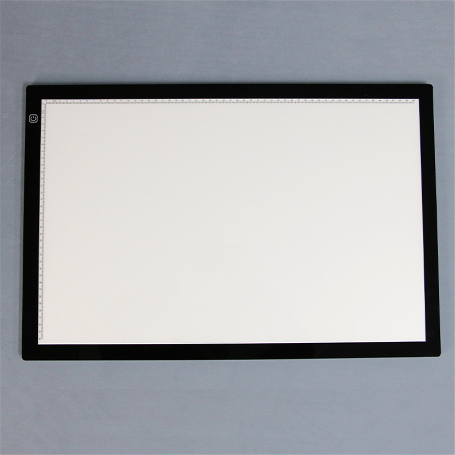 A2 Size Ultra-Thin Portable Tracer White LED Acrylic Tracing Pad Light Box Featured Image